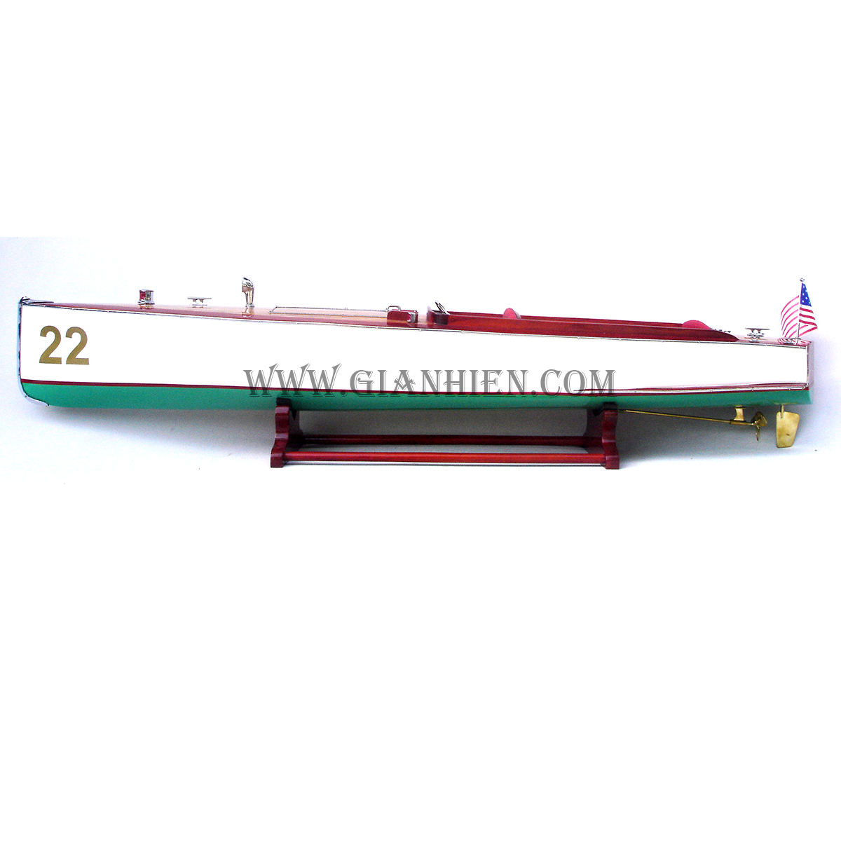 CHARLES D. MOWER NUMBER BOAT 22