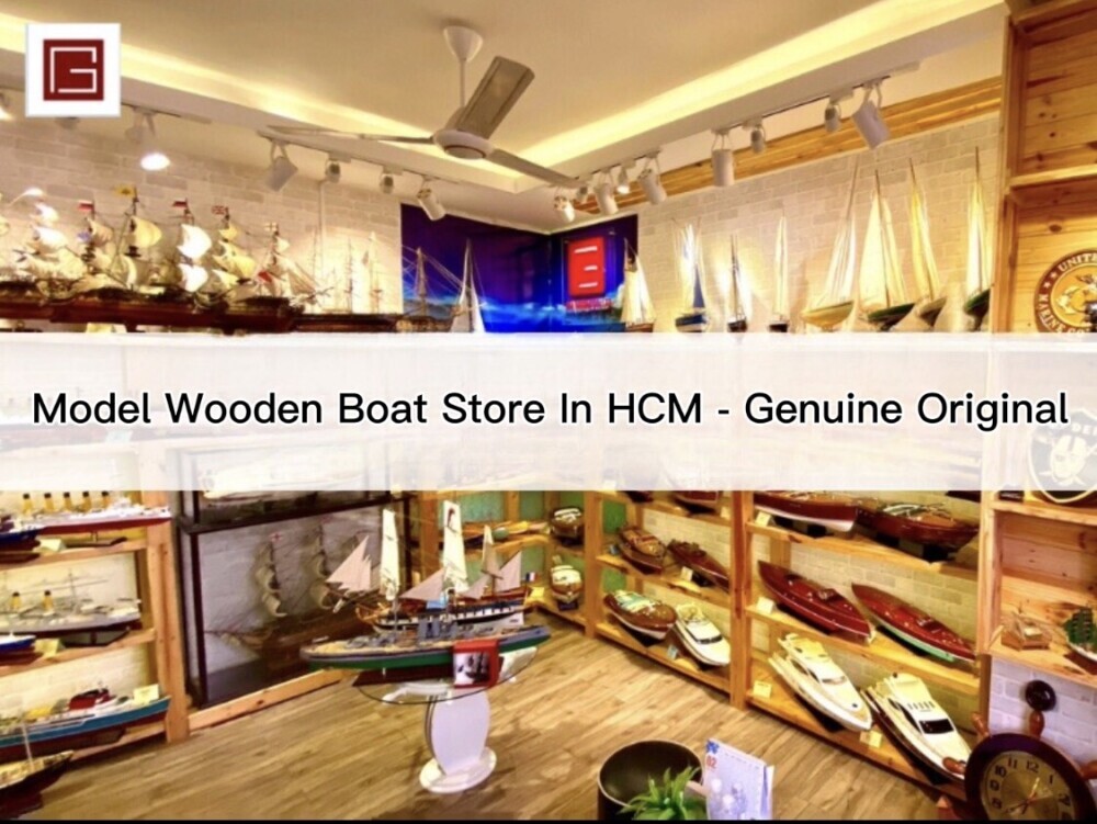 Wooden Boat In Hcm 1