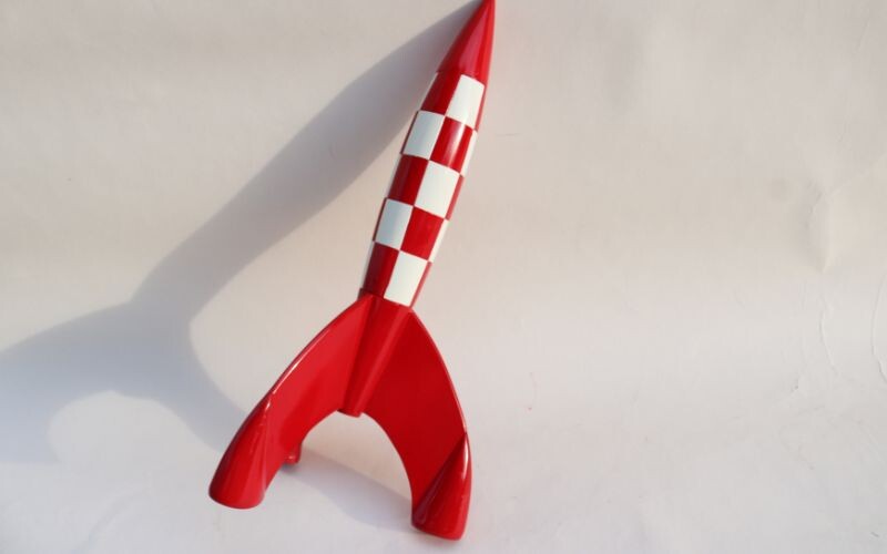 ROCKET TINTIN - GIA NHIEN WOODEN MODEL SHIPS