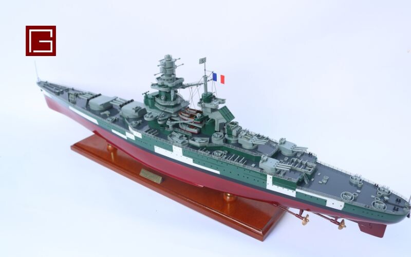 French Battleship Richelieu