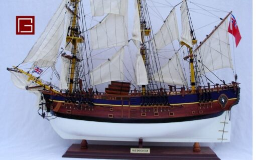 Hms Hm Bark Endeavour Painted