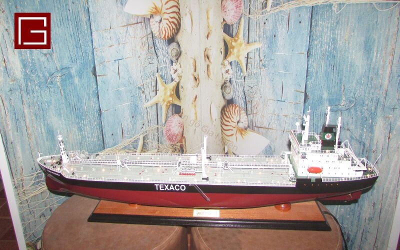 Model Of The Oil Tanker Texaco Stockhom Bergen Baltic Oil Tanker - Oil ship model – Beautiful handicrafts