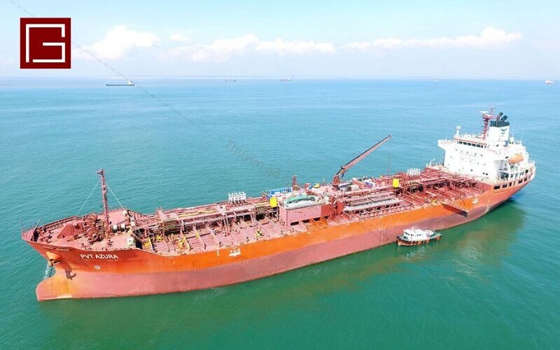 Photo Of The Oil Tanker Pvtrans Azura On Operation In The Sea Of Vung Tau Vietnam 1