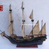 Portuguese Black Ship Model