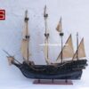 Portuguese Black Ship Model (2)