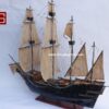 Portuguese Black Ship Model (8)