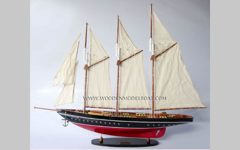 The Atlantic Sailboat Model Has A Basic Design, A Large Sail That Helps To Catch The Wind, And The Speed Of The Boat Is Also Faster Thanks To The Large Sail Size.