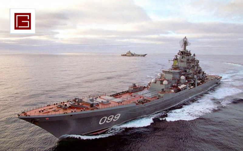 The Ship Pyotr Velikiy In Reality 1