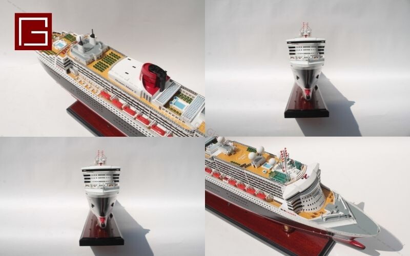 The Simulation Of The Model Is Up To 95% Similar To The Real Ship - Queen Mary 2 – Model of British ocean liner