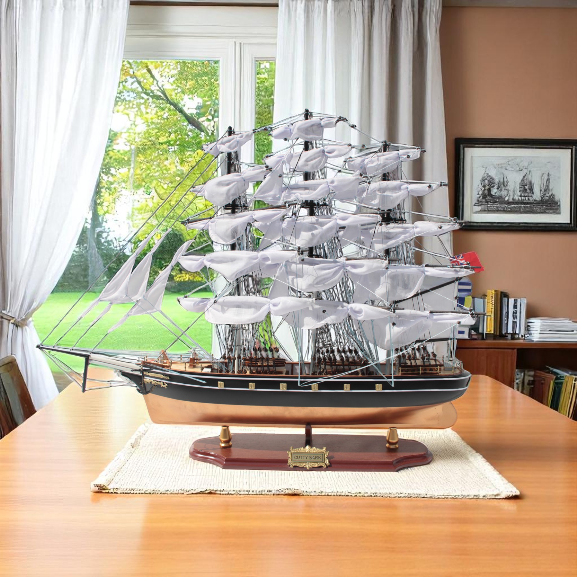 Feng shui sailboat model is one of 7 Good Feng Shui Items