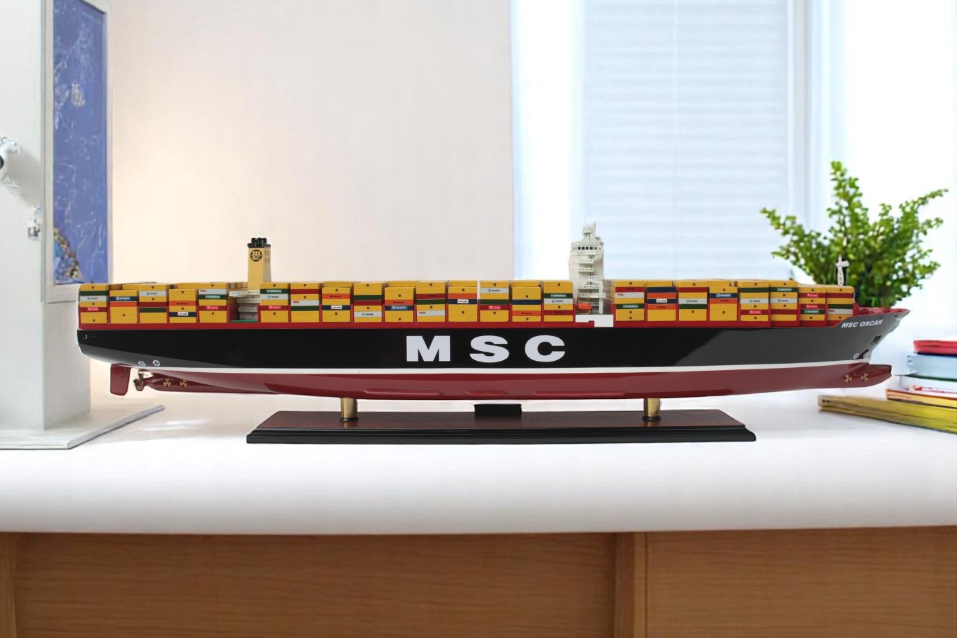 MSC – Container ship model of the 2nd largest shipping company in the world