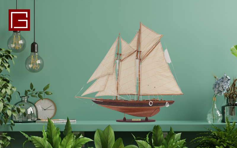 Models Of Sailboats Made From Genuine Wood And Fabric Will Be A Popular Trend In The Near Future - Sailing Model Decoration Trends In The Next 10 Years