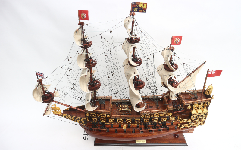 Sovereign Of The Seas - SOUVENIR WOODEN BOAT MODEL – GIA NHIEN WOODEN BOAT SHOWROOM