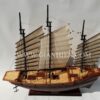 Chinese Junk Dark Wood