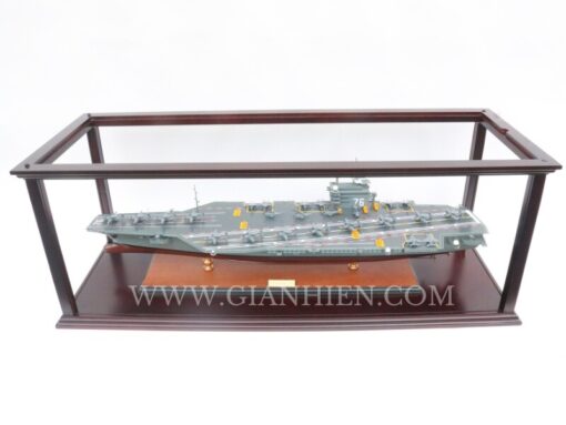 Display Case Of Aircraft Carrier Uss Ronald Reagan Cvn 76