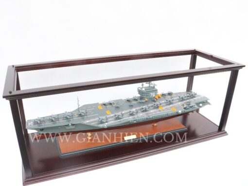 Display Case Of Aircraft Carrier Uss Ronald Reagan Cvn 76