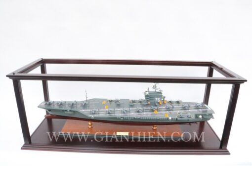 Display Case Of Aircraft Carrier Uss Ronald Reagan Cvn 76