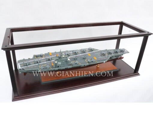 Display Case Of Aircraft Carrier Uss Ronald Reagan Cvn 76