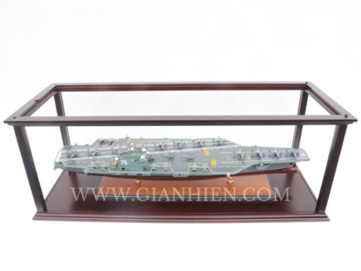 Display Case Of Aircraft Carrier Uss Ronald Reagan Cvn 76