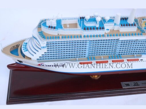 Carnival Ship Model Trophy