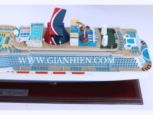 Carnival Ship Model Trophy