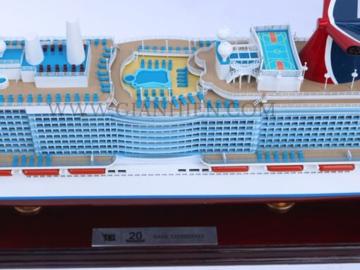 Carnival Ship Model Trophy