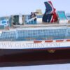 Carnival Ship Model Trophy