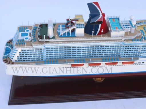 Carnival Ship Model Trophy