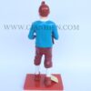 Tintin Statue Of Boy Holding Book