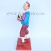 Tintin Statue Of Boy Holding Book