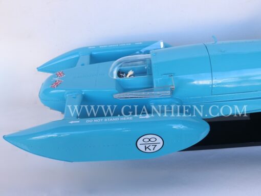 Bluebird k7 hydroplane ready for rc