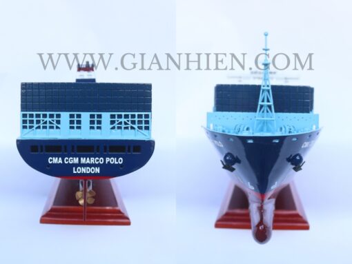 Cma cgm marco polo container ship