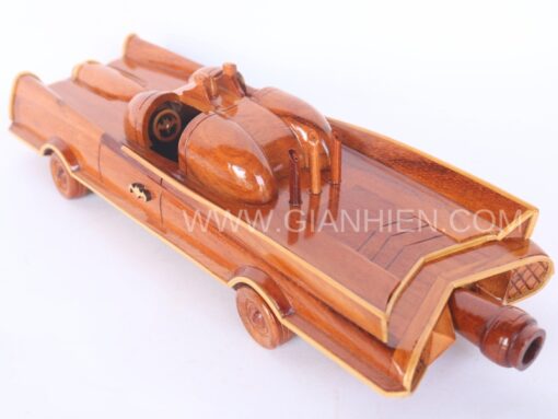 Authentic 1966 Batman's Batmobile Wooden Car Model-02