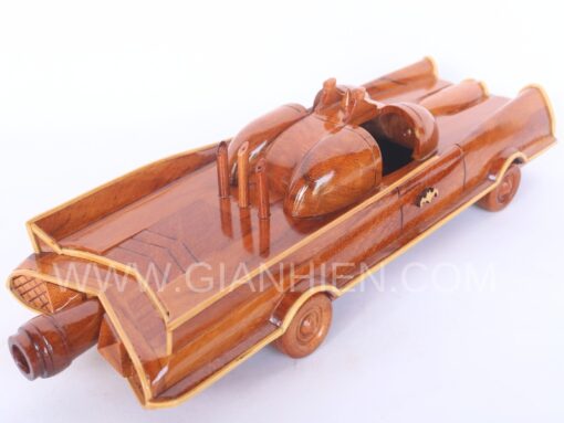 Authentic 1966 Batman's Batmobile Wooden Car Model-04