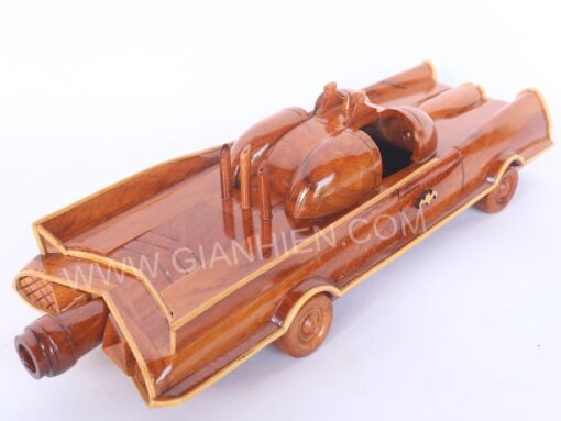 Authentic 1966 Batman's Batmobile Wooden Car Model-06