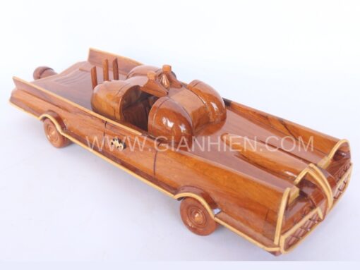 Authentic 1966 Batman's Batmobile Wooden Car Model-07