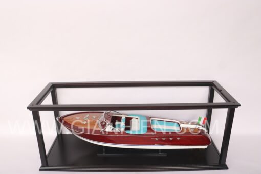 Display Case For Speed Boats With Plexiglass-06