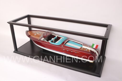 Display Case For Speed Boats With Plexiglass-08