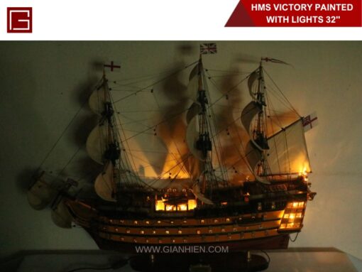 Hms Victory With Lights-02