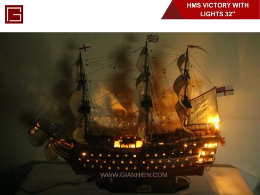 Hms Victory With Lights-02