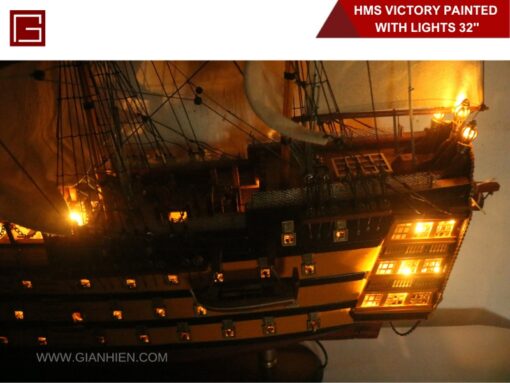 Hms Victory With Lights-04