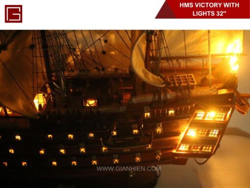 Hms Victory With Lights-04