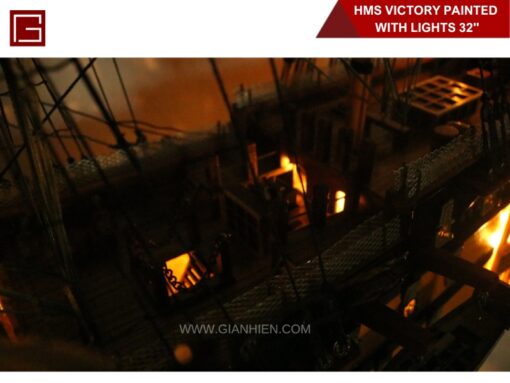 Hms Victory With Lights-08