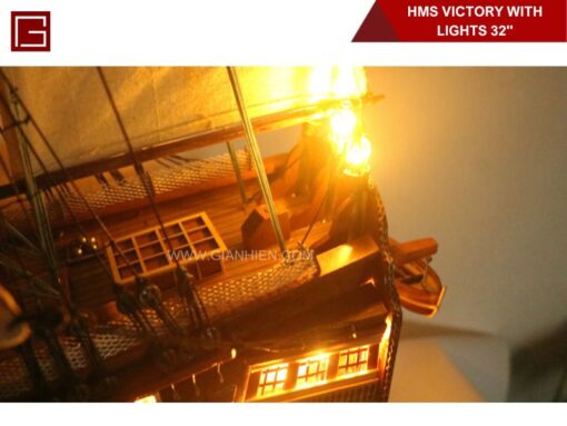 Hms Victory With Lights-08