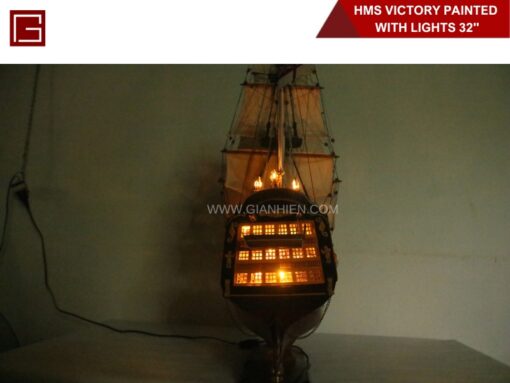 Hms Victory With Lights-09