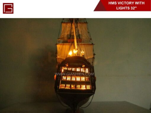 Hms Victory With Lights-10