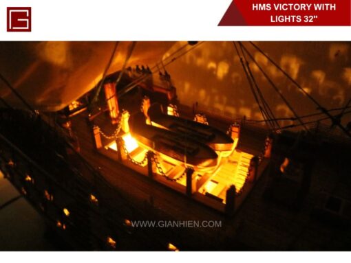 Hms Victory With Lights-18