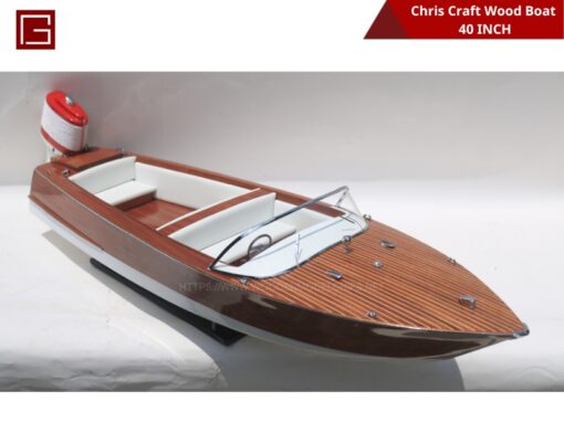 Chris Craft Wood Boat-11