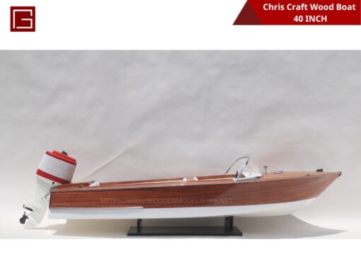 Chris Craft Wood Boat-14