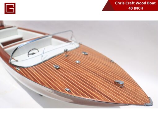 Chris Craft Wood Boat-19